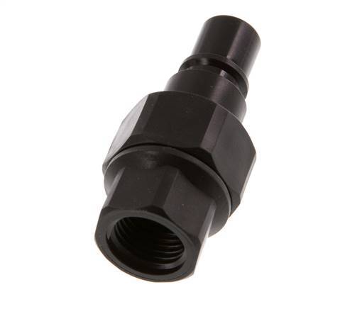 POM DN 7.2 Coupling Plug G 1/4 inch Female Threads Double Shut-Off