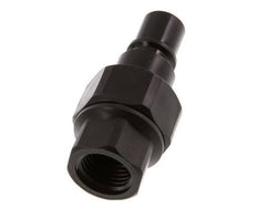 POM DN 7.2 Coupling Plug G 1/4 inch Female Threads Double Shut-Off