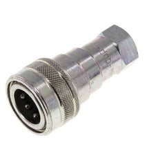 Acoplamiento hidráulico de acero DN 10 Toma G 3/8 pulgadas rosca hembra ISO 7241-1 B D 19,1mm