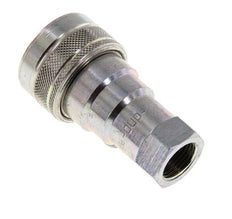 Acoplamiento hidráulico de acero DN 10 Toma G 3/8 pulgadas rosca hembra ISO 7241-1 B D 19,1mm
