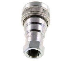 Acoplamiento hidráulico de acero DN 10 Toma G 3/8 pulgadas rosca hembra ISO 7241-1 B D 19,1mm