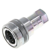 Acero DN 12.5 Acoplamiento hidráulico Enchufe G 1/2 pulgadas Rosca hembra ISO 7241-1 B D 23.5mm