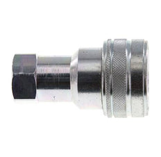 Acero DN 12.5 Acoplamiento hidráulico Enchufe G 1/2 pulgadas Rosca hembra ISO 7241-1 B D 23.5mm