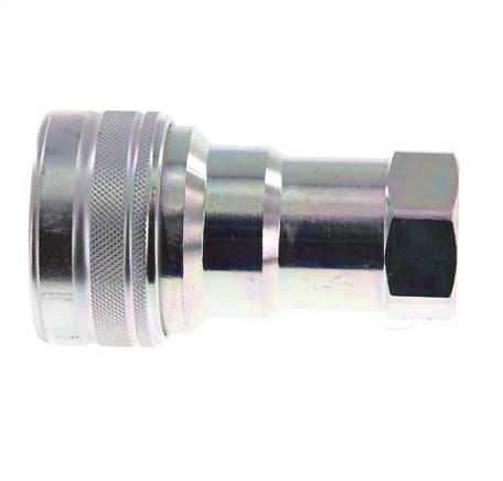 Acoplamiento hidráulico de acero DN 20 Enchufe G 3/4 pulgadas rosca hembra ISO 7241-1 B D 31,4mm