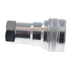 Acoplamiento hidráulico de acero DN 20 Enchufe G 3/4 pulgadas rosca hembra ISO 7241-1 B D 31,4mm