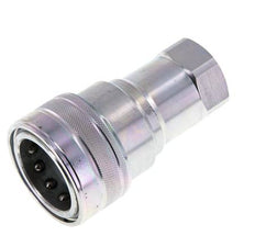 Acoplamiento hidráulico de acero DN 40 Enchufe G 1 1/4 pulgadas rosca hembra ISO 7241-1 B D 44,5mm