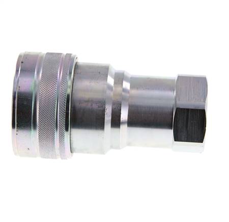 Acoplamiento hidráulico de acero DN 40 Enchufe G 1 1/4 pulgadas rosca hembra ISO 7241-1 B D 44,5mm