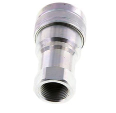 Acoplamiento hidráulico de acero DN 40 Enchufe G 1 1/2 pulgadas rosca hembra ISO 7241-1 B D 44,5mm