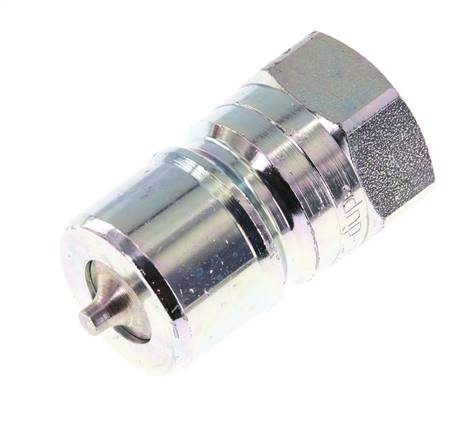 Acero DN 20 Acoplamiento hidráulico Enchufe G 3/4 pulgadas Rosca hembra ISO 7241-1 B D 31,4mm