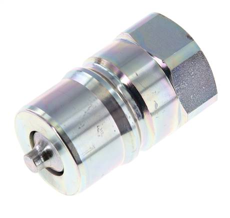 Acero DN 25 Acoplamiento hidráulico Enchufe G 1 pulgada Rosca hembra ISO 7241-1 B D 37,8mm