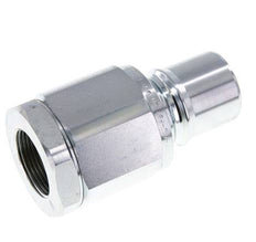 Steel DN 40 Hydraulic Coupling Plug G 1 1/4 inch Female Threads ISO 7241-1 B D 44.5mm
