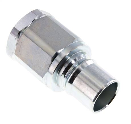 Acero DN 40 Acoplamiento hidráulico Enchufe G 1 1/2 pulgadas rosca hembra ISO 7241-1 B D 44,5mm
