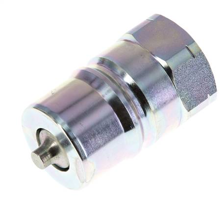 Acero DN 40 Tapón de acoplamiento hidráulico 1 1/2 pulgadas rosca hembra NPT ISO 7241-1 B D 44,5mm