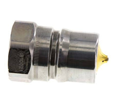 Acero DN 25 Acoplamiento hidráulico Enchufe G 1 pulgada rosca hembra Eliminador de presión ISO 7241-1 B D 37,8mm