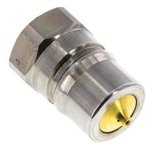 Acero DN 25 Acoplamiento hidráulico Enchufe G 1 pulgada rosca hembra Eliminador de presión ISO 7241-1 B D 37,8mm