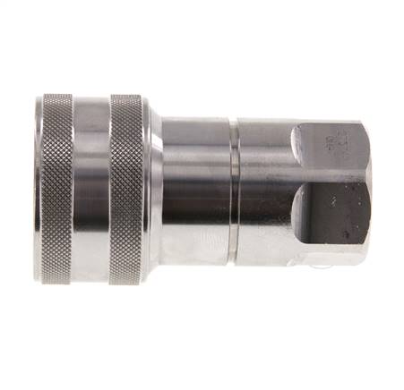 Acoplamiento hidráulico de acero inoxidable DN 12,5 Enchufe G 1/2 pulgadas rosca hembra ISO 7241-1 B D 23,5mm
