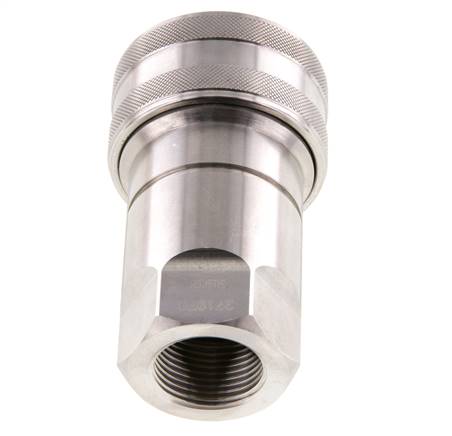 Acoplamiento hidráulico de acero inoxidable DN 20 Enchufe G 3/4 pulgadas rosca hembra ISO 7241-1 B D 31,4mm
