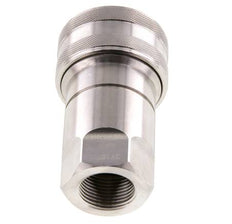 Acoplamiento hidráulico de acero inoxidable DN 20 Enchufe G 3/4 pulgadas rosca hembra ISO 7241-1 B D 31,4mm