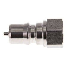 Acoplamiento hidráulico de acero inoxidable DN 6.3 Tapón G 1/4 pulgadas rosca hembra ISO 7241-1 B D 14.2mm