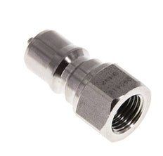 Acoplamiento hidráulico de acero inoxidable DN 6.3 Tapón G 1/4 pulgadas rosca hembra ISO 7241-1 B D 14.2mm
