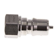 Acoplamiento hidráulico de acero inoxidable DN 6.3 Tapón G 1/4 pulgadas rosca hembra ISO 7241-1 B D 14.2mm
