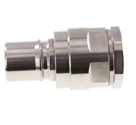 Acero inoxidable DN 40 Acoplamiento hidráulico Enchufe G 1 1/2 pulgadas Rosca hembra ISO 7241-1 B D 44,5mm