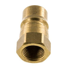 Acoplamiento hidráulico de latón DN 12,5 Enchufe G de 1/2 pulgada con rosca hembra ISO 7241-1 B D 23,5mm