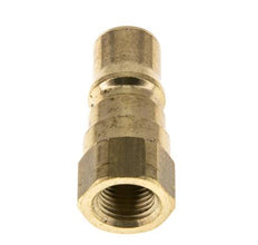 Acoplamiento hidráulico de latón DN 5 Tapón de rosca NPT hembra de 1/8 de pulgada ISO 7241-1 B D 10,9mm