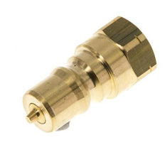 Acoplamiento hidráulico de latón DN 6.3 Enchufe de 1/4 de pulgada hembra NPT ISO 7241-1 B D 14.2mm