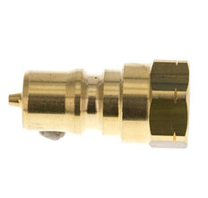 Acoplamiento hidráulico de latón DN 6.3 Enchufe de 1/4 de pulgada hembra NPT ISO 7241-1 B D 14.2mm