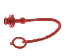 tapa de protección contra el polvo de plástico de 28 mm para el enchufe de la toma de corriente ISO 7241-1 B
