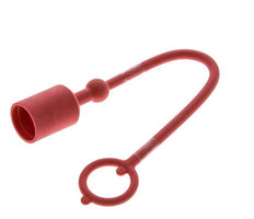 19.tapa de protección contra el polvo de plástico de 1 mm para tapón de acoplamiento ISO 7241-1 B
