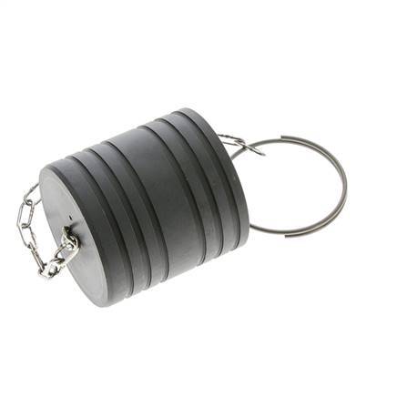 44.5 mm Plastic Dust Protection Cap For Coupling plug ISO 7241-1 B