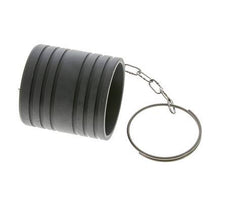 44.5 mm Plastic Dust Protection Cap For Coupling plug ISO 7241-1 B