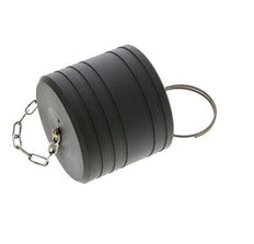 63.2 mm Plastic Dust Protection Cap For Coupling plug ISO 7241-1 B
