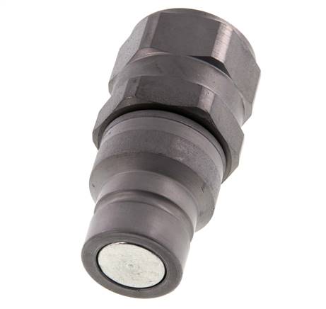 Acero DN 19 Tapón Hidráulico de Cara Plana G 1 pulgada Rosca Hembra ISO 16028 D 30mm