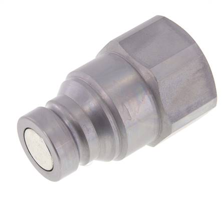 Acero DN 25 Enchufe hidráulico de cara plana G 1 1/4 pulgadas rosca hembra ISO 16028 D 36mm
