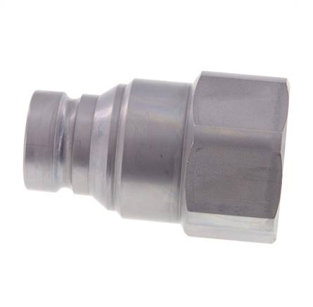 Acero DN 25 Enchufe hidráulico de cara plana G 1 1/4 pulgadas rosca hembra ISO 16028 D 36mm