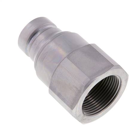 Acero DN 25 Enchufe hidráulico de cara plana G 1 1/4 pulgadas rosca hembra ISO 16028 D 36mm