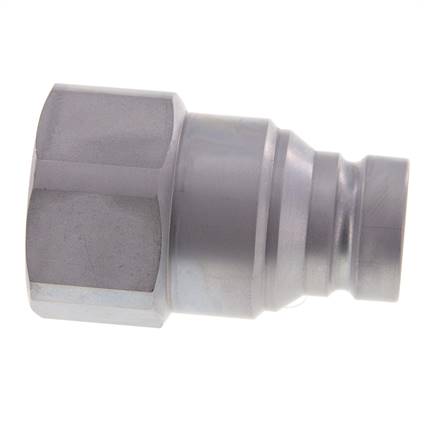 Acero DN 25 Enchufe hidráulico de cara plana G 1 1/4 pulgadas rosca hembra ISO 16028 D 36mm