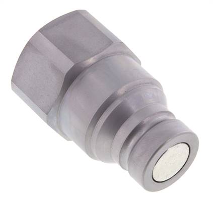 Acero DN 25 Enchufe hidráulico de cara plana G 1 1/4 pulgadas rosca hembra ISO 16028 D 36mm