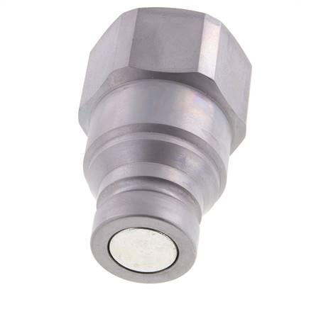Acero DN 25 Enchufe hidráulico de cara plana G 1 1/4 pulgadas rosca hembra ISO 16028 D 36mm