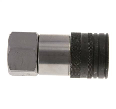 Acero DN 19 Boca Hidráulica de Cara Plana G 3/4 pulgadas Rosca Hembra ISO 16028 CEJN D 30mm