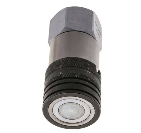 Acero DN 19 Enchufe hidráulico de cara plana G 1 pulgada rosca hembra ISO 16028 CEJN D 30mm