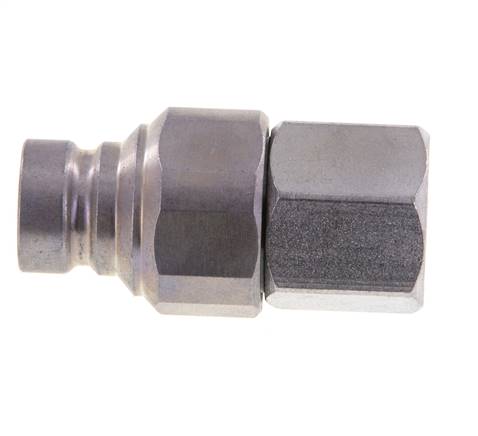 Acero DN 6.3 Enchufe hidráulico de cara plana G 1/4 pulgadas rosca hembra ISO 16028 CEJN D 16.2mm