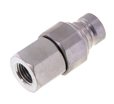 Acero DN 6.3 Enchufe hidráulico de cara plana G 1/4 pulgadas rosca hembra ISO 16028 CEJN D 16.2mm