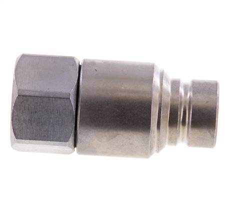 Acero DN 12.5 Enchufe hidráulico de cara plana G 3/4 pulgadas rosca hembra ISO 16028 CEJN D 24.5mm