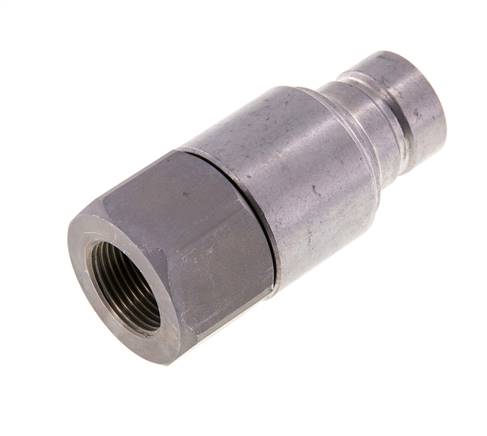 Acero DN 19 Tapón hidráulico de cara plana G 3/4 pulgadas rosca hembra ISO 16028 CEJN D 30mm