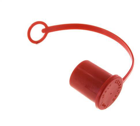 28 mm Plastic Dust Protection Cap For Coupling socket with Chain [2 Pieces]