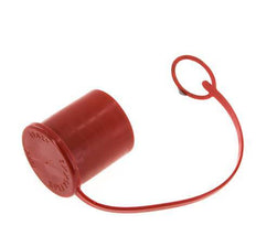 48 mm Plastic Dust Protection Cap For Coupling socket with Chain [2 Pieces]